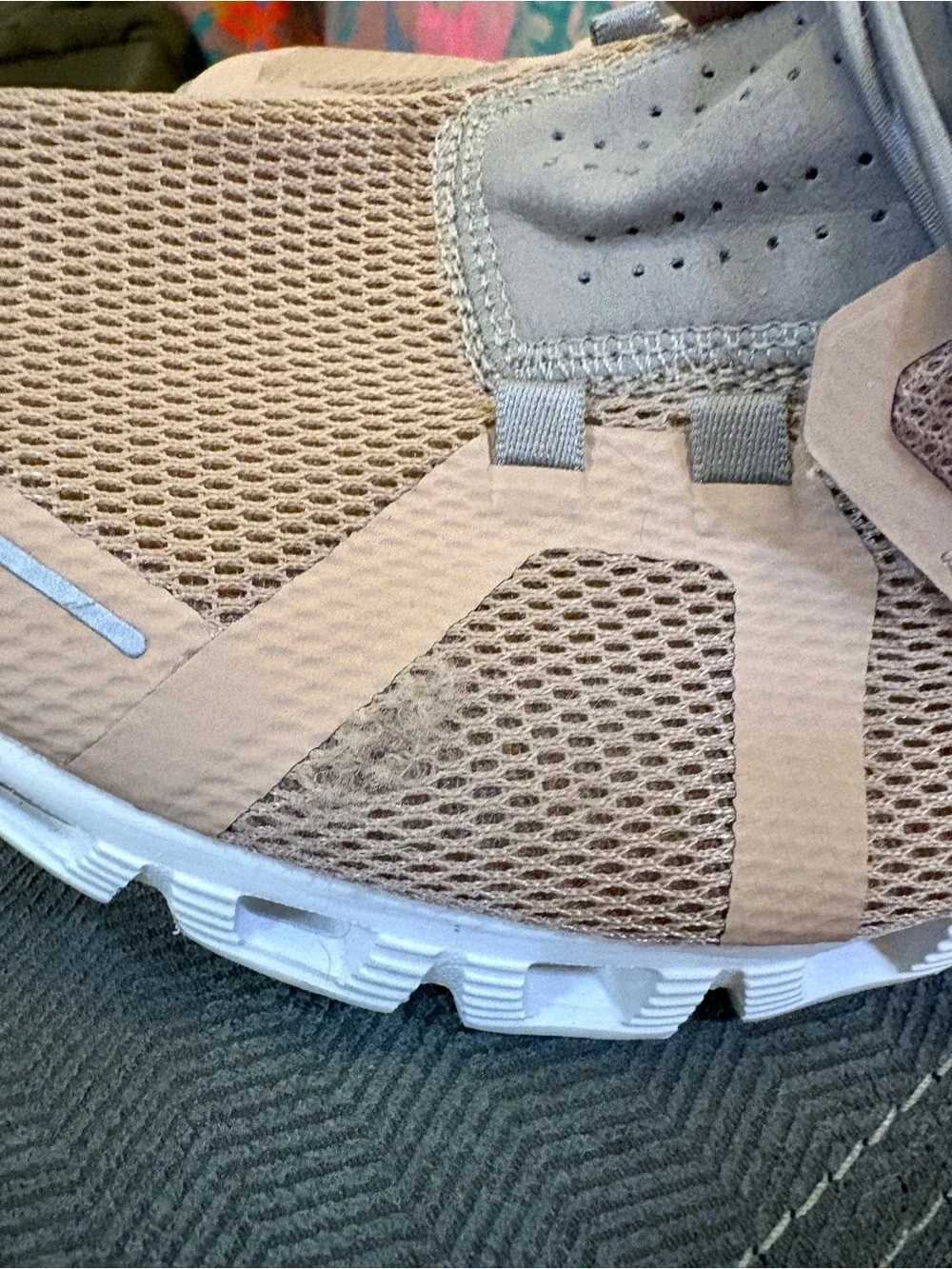 On Women’s Cloudrunning Athletic Shoes - Rose Tan - Picture 3 of 8